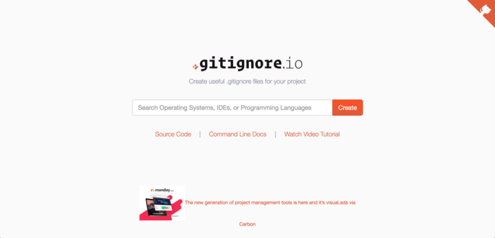 gitignore.io