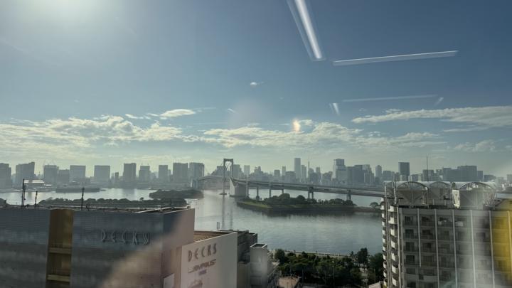 NTT DOCOMO Open Lab in Odaibaからの景色