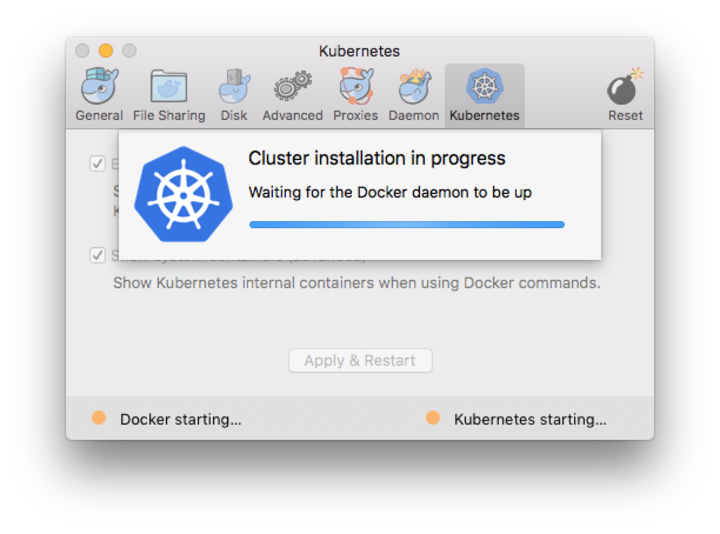 docker-preference-progress-kubernetes